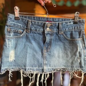 Y2K - Vintage Denim mini skirt